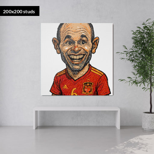 200*200studs, 160*160cm, 63*63inch