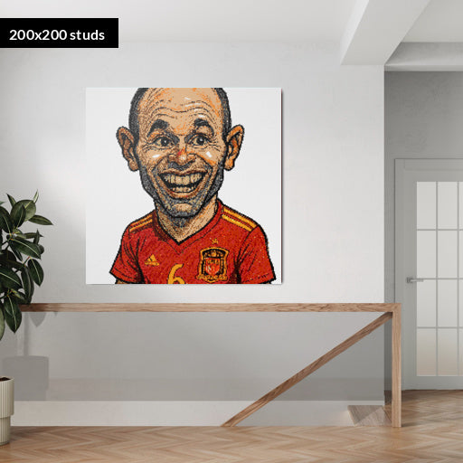 200*200studs, 160*160cm, 63*63inch