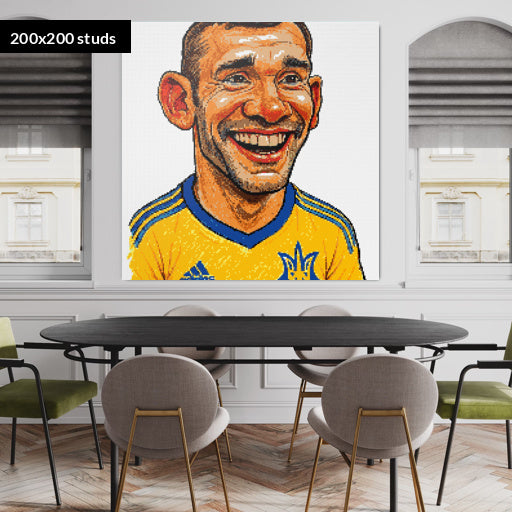 200*200studs, 160*160cm, 63*63inch