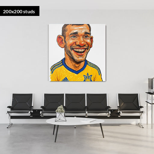 200*200studs, 160*160cm, 63*63inch