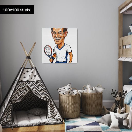 100*100studs, 80*80cm, 31,5*31,5inch