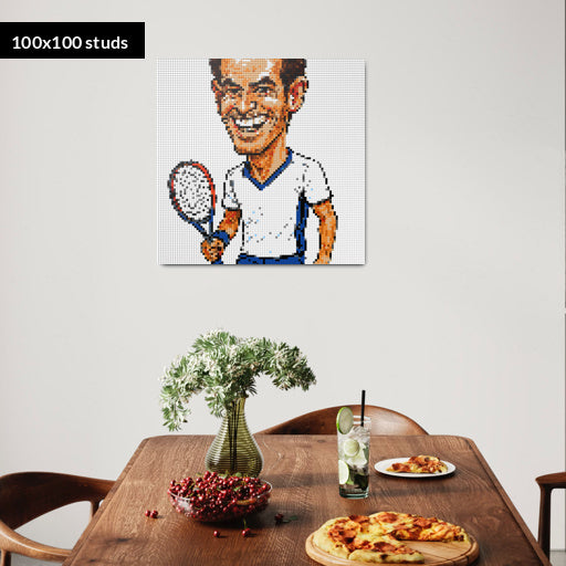 100*100studs, 80*80cm, 31,5*31,5inch