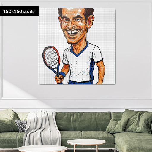 150*150studs, 120*120cm, 47,25*47,25inch