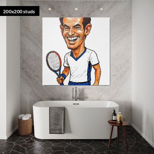 200*200studs, 160*160cm, 63*63inch