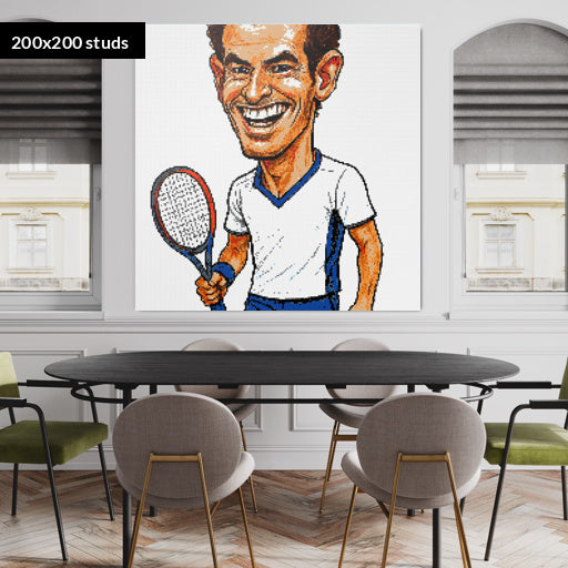 200*200studs, 160*160cm, 63*63inch