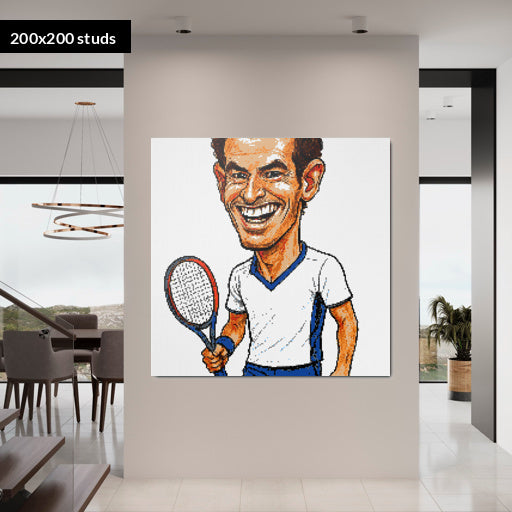 200*200studs, 160*160cm, 63*63inch