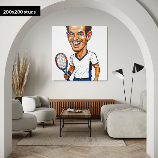 200*200studs, 160*160cm, 63*63inch