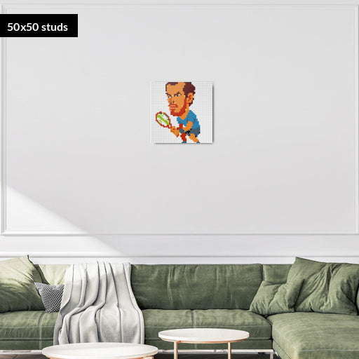 50*50studs, 40*40cm, 15,75*15,75inch
