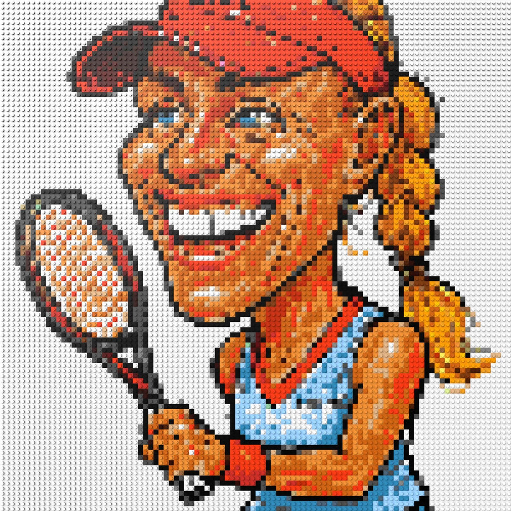 100*100studs, 80*80cm, 31,5*31,5inch