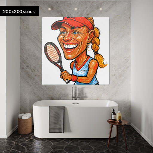 200*200studs, 160*160cm, 63*63inch