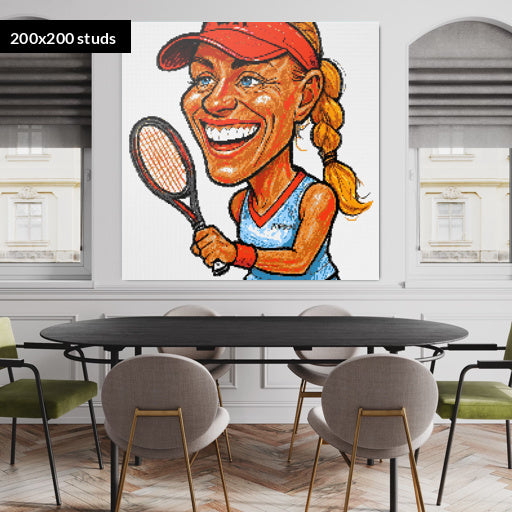 200*200studs, 160*160cm, 63*63inch