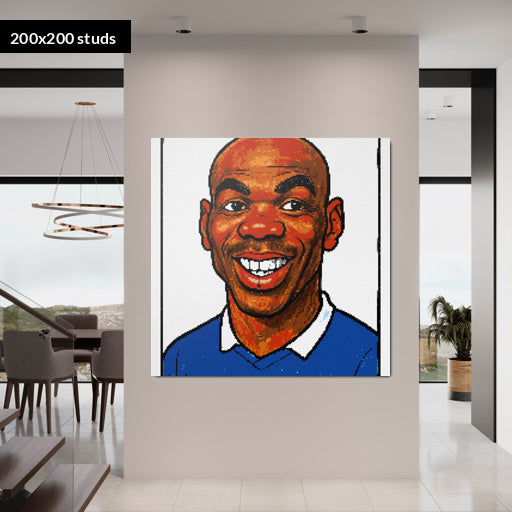 200*200studs, 160*160cm, 63*63inch