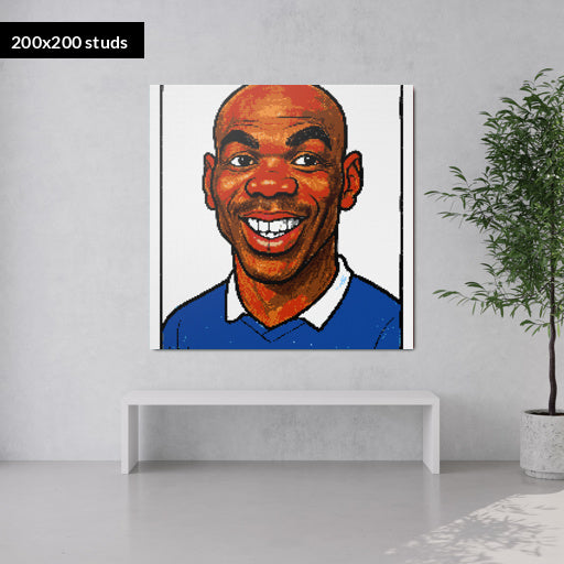 200*200studs, 160*160cm, 63*63inch