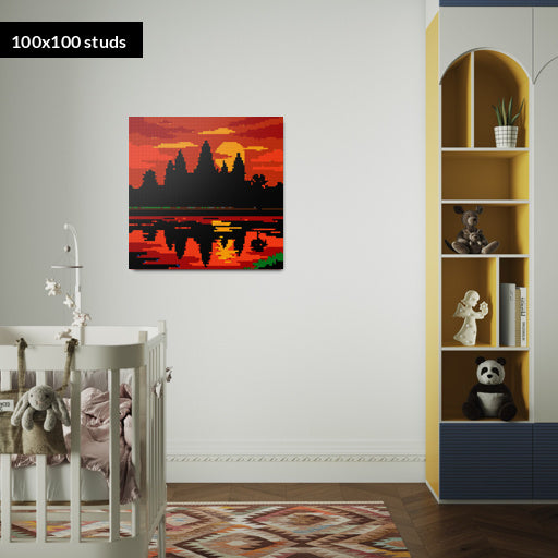 100*100studs, 80*80cm, 31,5*31,5inch