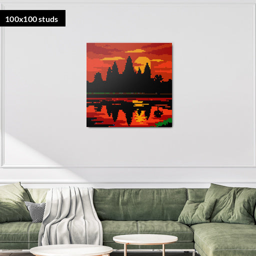 100*100studs, 80*80cm, 31,5*31,5inch