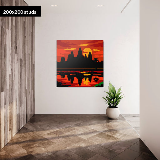 200*200studs, 160*160cm, 63*63inch