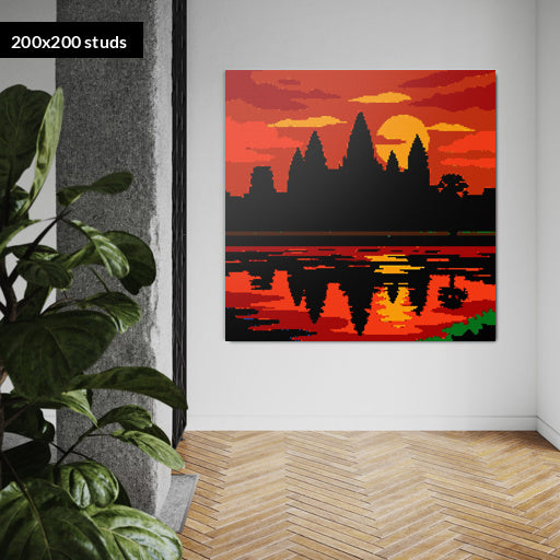 200*200studs, 160*160cm, 63*63inch