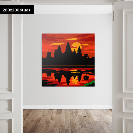 200*200studs, 160*160cm, 63*63inch