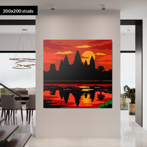 200*200studs, 160*160cm, 63*63inch
