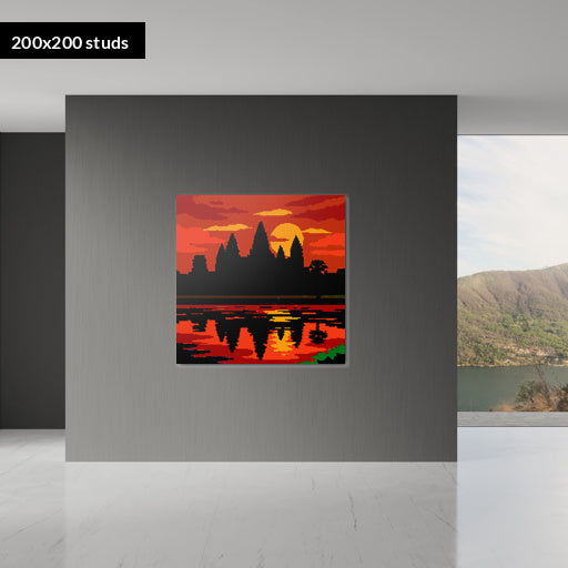 200*200studs, 160*160cm, 63*63inch