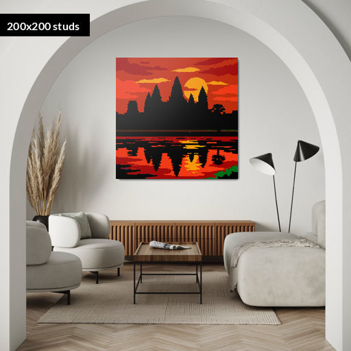 200*200studs, 160*160cm, 63*63inch