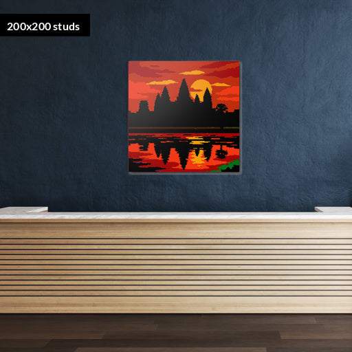 200*200studs, 160*160cm, 63*63inch