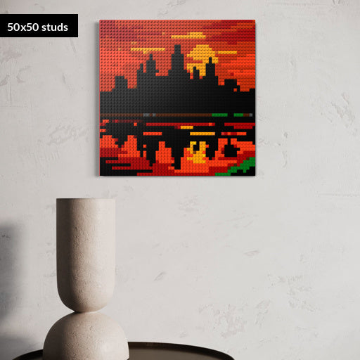 50*50studs, 40*40cm, 15,75*15,75inch