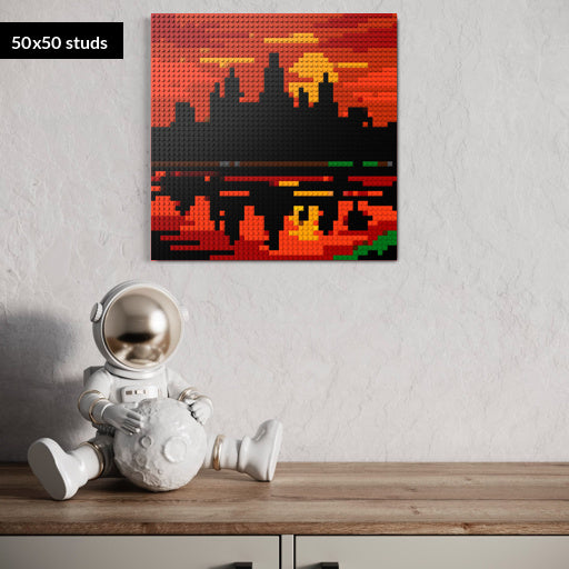 50*50studs, 40*40cm, 15,75*15,75inch