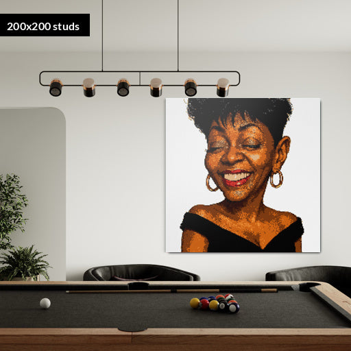 200*200studs, 160*160cm, 63*63inch