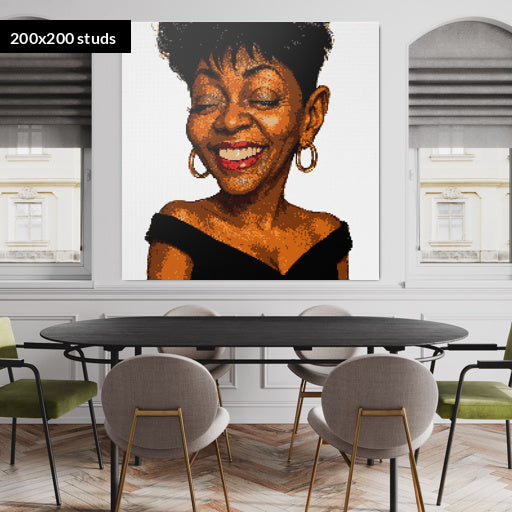 200*200studs, 160*160cm, 63*63inch