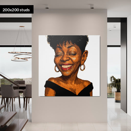 200*200studs, 160*160cm, 63*63inch