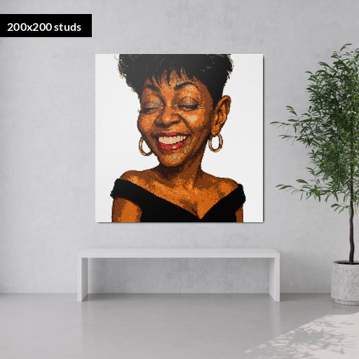 200*200studs, 160*160cm, 63*63inch