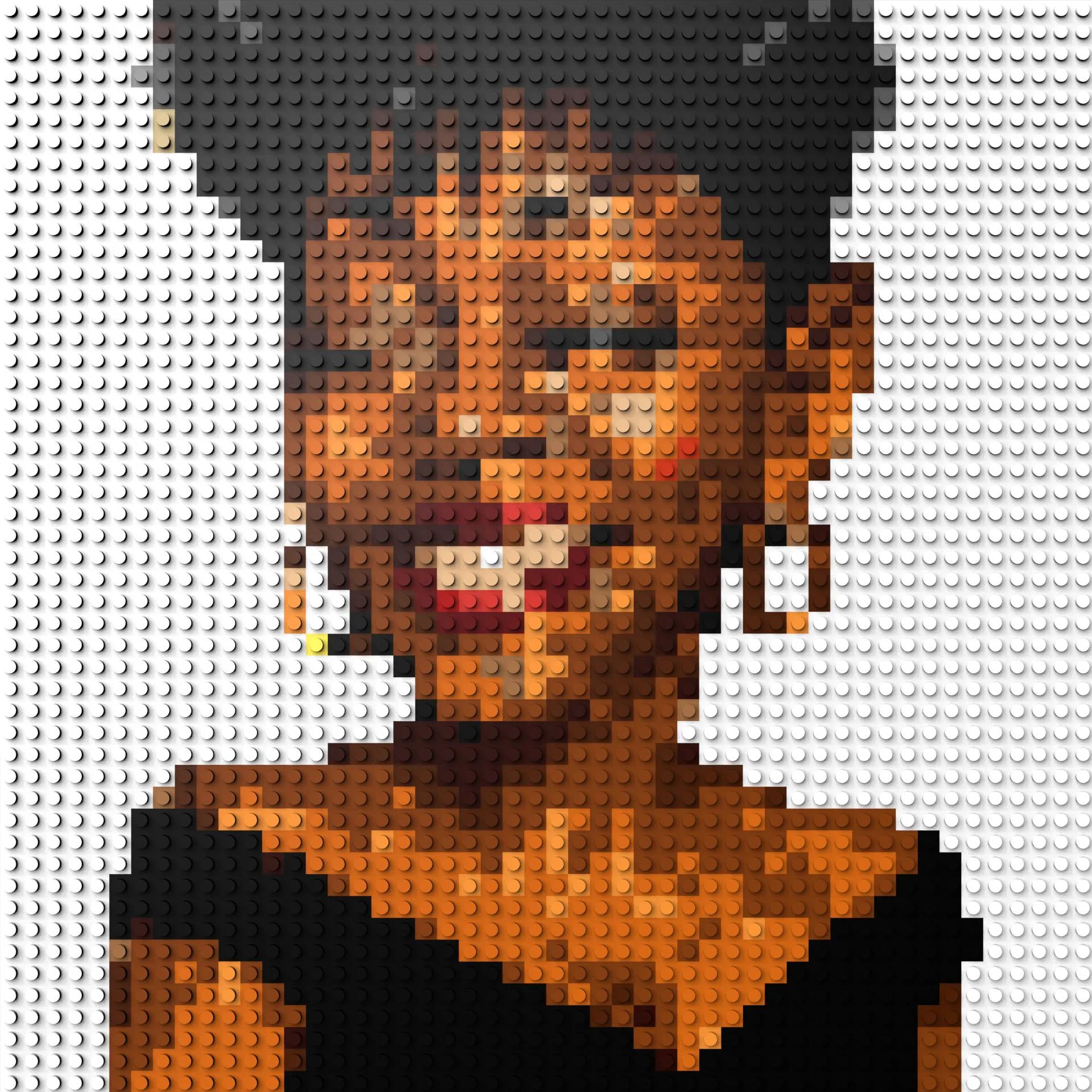50*50studs, 40*40cm, 15,75*15,75inch