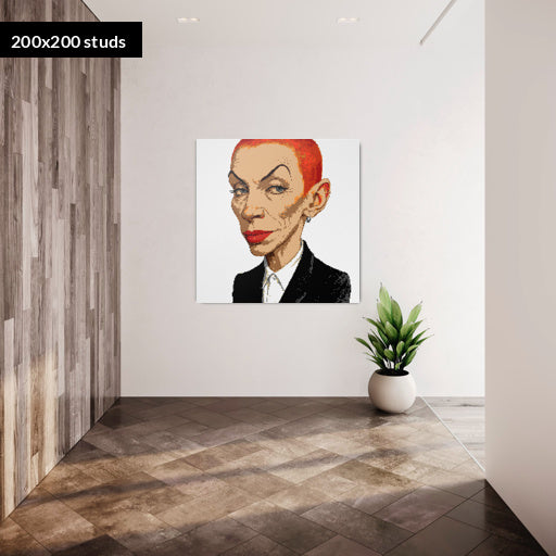 200*200studs, 160*160cm, 63*63inch