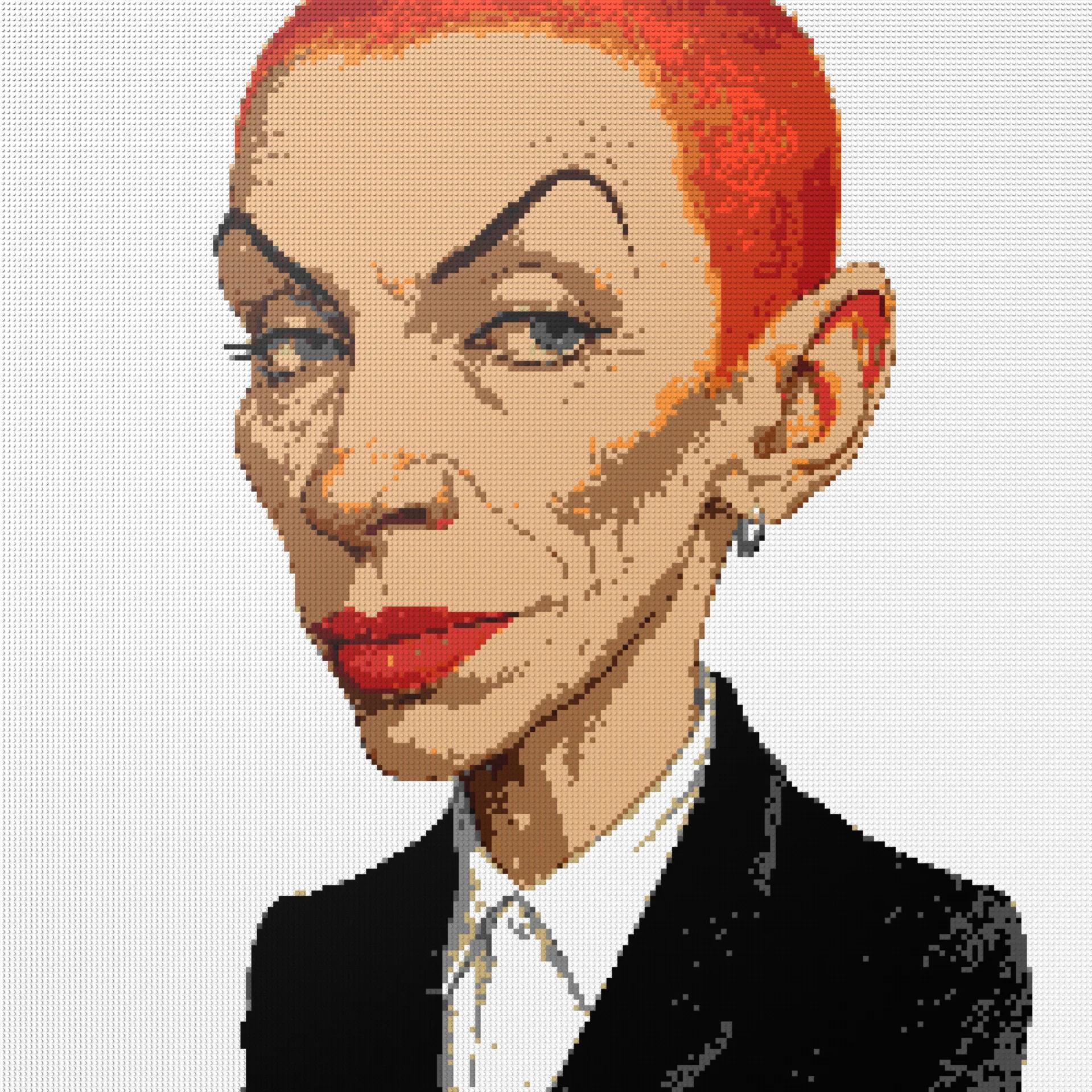 200*200studs, 160*160cm, 63*63inch