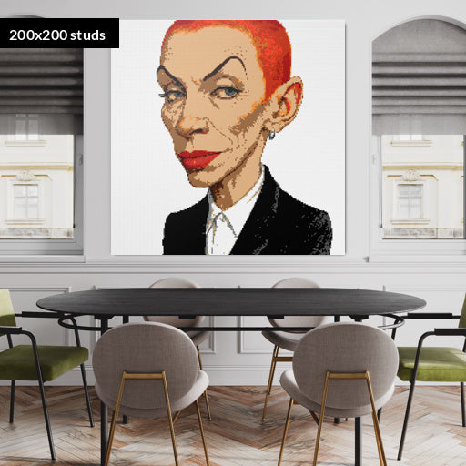 200*200studs, 160*160cm, 63*63inch