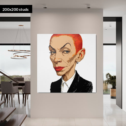 200*200studs, 160*160cm, 63*63inch