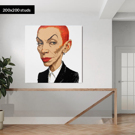 200*200studs, 160*160cm, 63*63inch