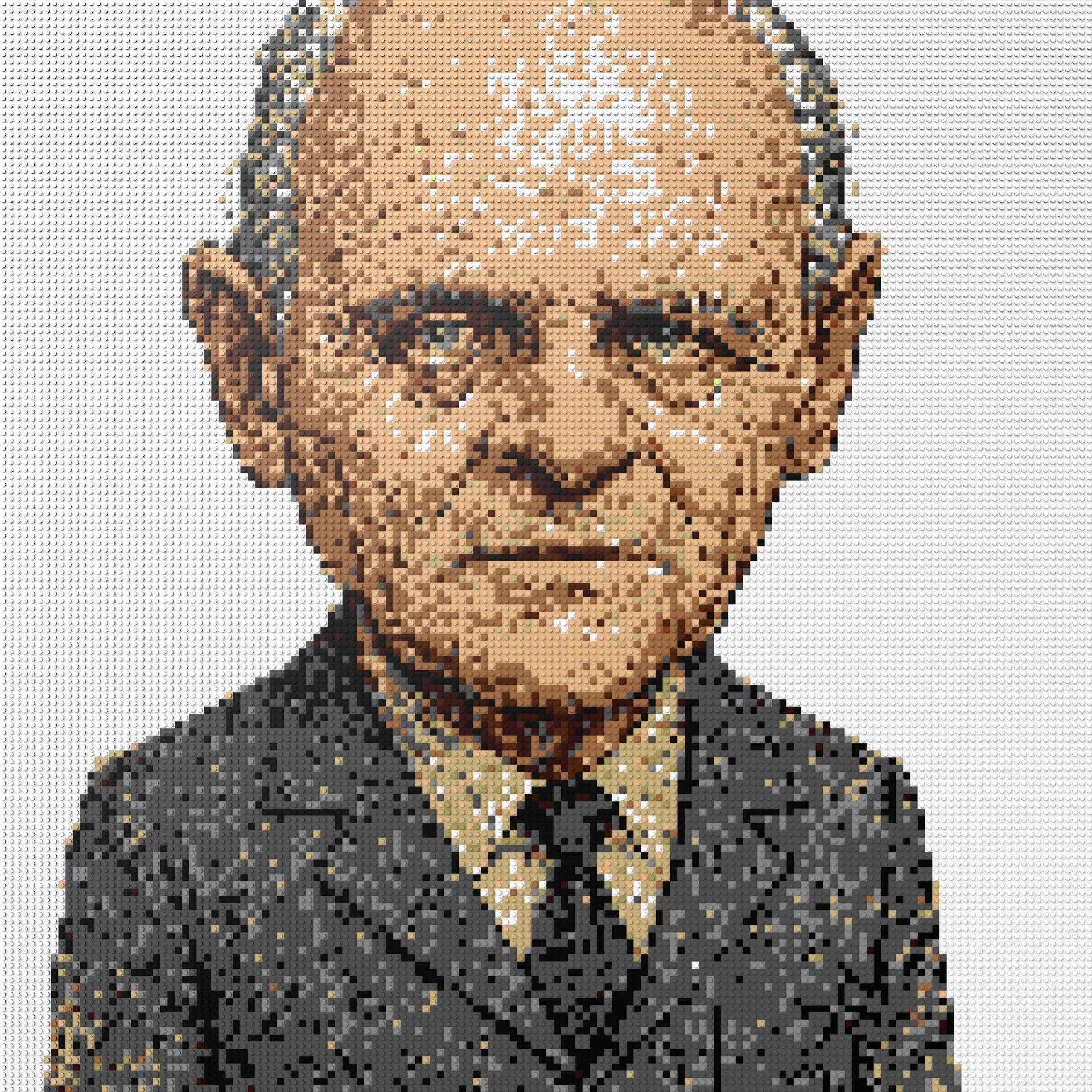 150*150studs, 120*120cm, 47,25*47,25inch