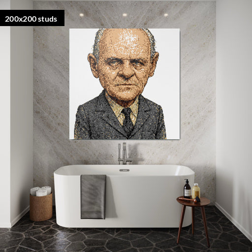 200*200studs, 160*160cm, 63*63inch