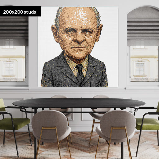 200*200studs, 160*160cm, 63*63inch