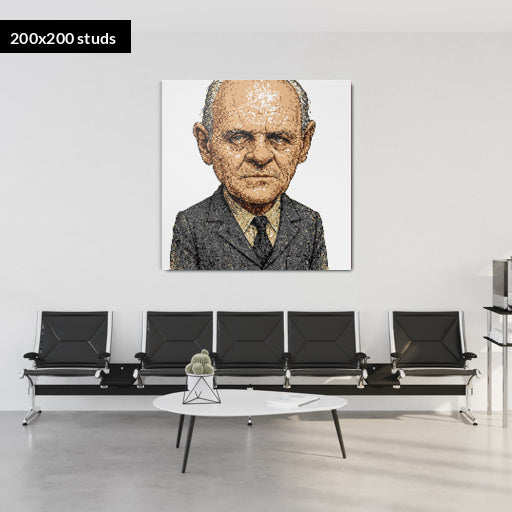 200*200studs, 160*160cm, 63*63inch