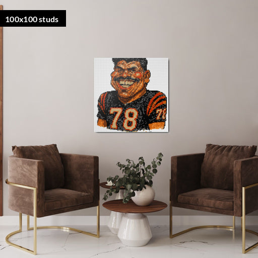 100*100studs, 80*80cm, 31,5*31,5inch