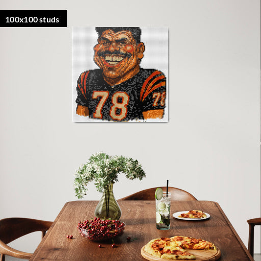 100*100studs, 80*80cm, 31,5*31,5inch