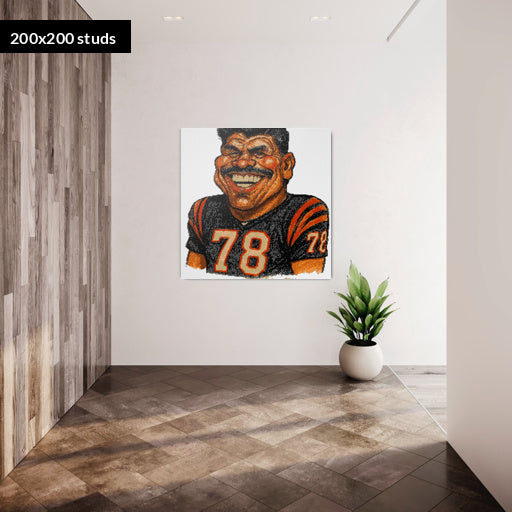 200*200studs, 160*160cm, 63*63inch