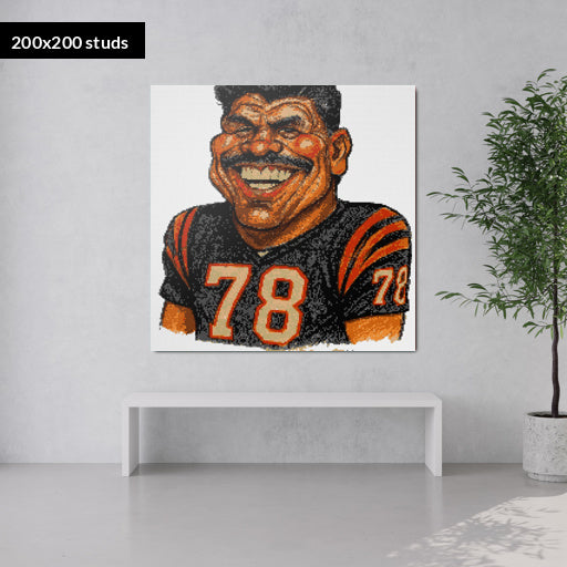 200*200studs, 160*160cm, 63*63inch