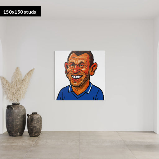 150*150studs, 120*120cm, 47,25*47,25inch