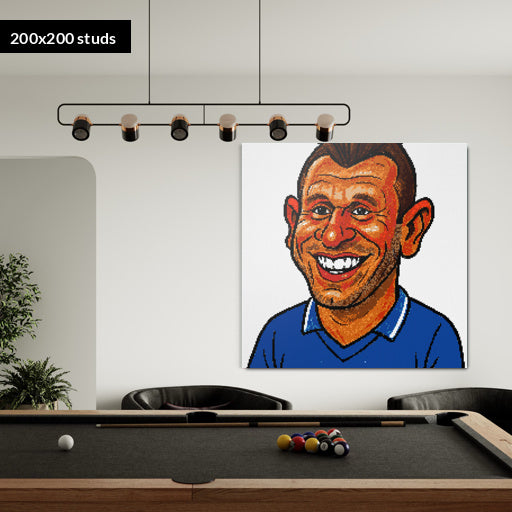 200*200studs, 160*160cm, 63*63inch