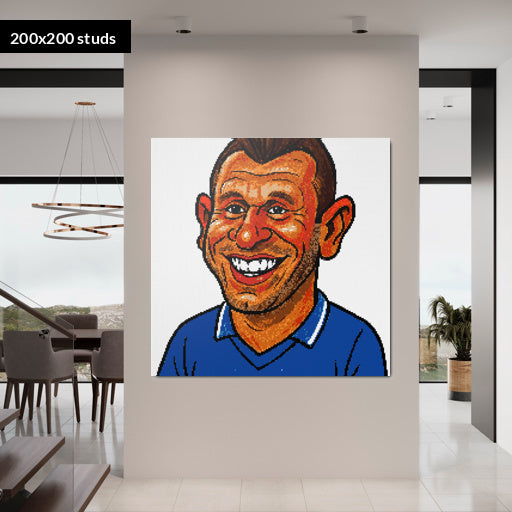 200*200studs, 160*160cm, 63*63inch