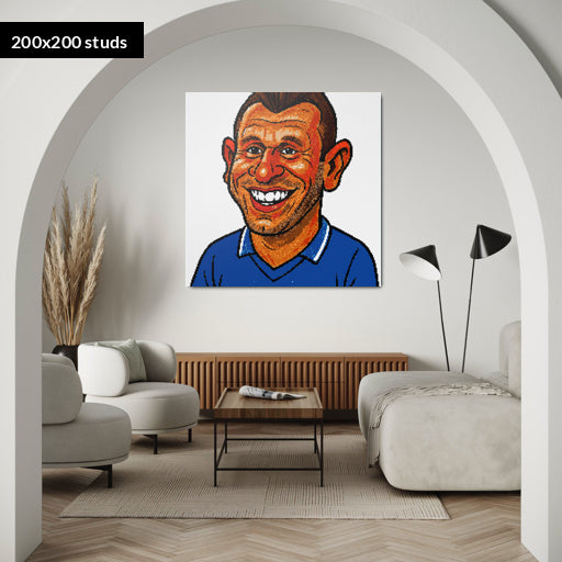 200*200studs, 160*160cm, 63*63inch